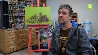 Wortkunst mit K&uuml;nstler Malik