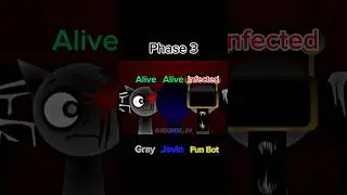 The Survivors Trio All Phases (Remastered) #sprunki #incredibox
