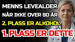 5 vaner, der forhindrer m&aelig;nd i at n&aring; 80 &aring;r &ndash; alkohol er nr. 2, og &eacute;n er chokerende