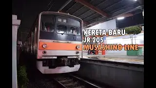 KERETA BARU DARI JEPANG!!! JR 205-32 MUSASHINO LINE!!