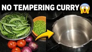 No Tempering Chikkudukaya Curry 😱 | Fiber + Protein Rich Village Style