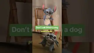 PSA: Stitch is not a dog. #liloandstitch #stitch #alien #koala #dog #disney #ign #movie #interview