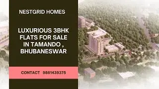 Premium 3BHK Apartments for Sale in Tamando | Bhubaneswar's Next Hotspot! 🔑 | Nestgrid Homes