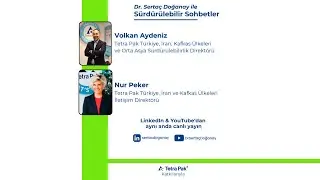Konuklarım; Tetra Pak T&uuml;rkiye'den Volkan Aydeniz ve Nur Peker