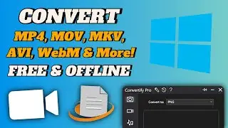 Convert MP4, MOV, MKV, AVI, WebM & More! New FREE Video Converter for Windows 2025