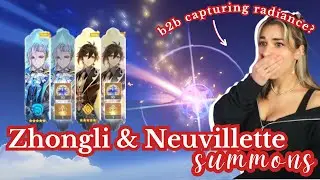 The LUCKIEST 4* streamer ⏐Neuvillette & Zhongli Summons ♡