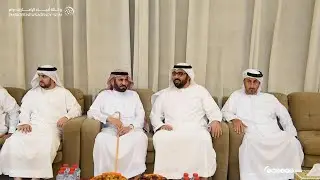 ولي عهد أم القيوين يقدم واجب العزاء في وفاة الشيخ إبراهيم بن أحمد بن حمد المعلا
