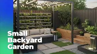 Modern Small Backyard Garden Design Trends 2025 | Space-Saving & Eco-Friendly Ideas!