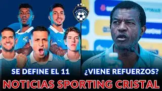 Uribe habla de Refuerzos y Sporting Cristal define su once 2026