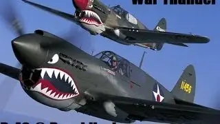 War Thunder: P-40 Warhawk (Kittyhawk) in Pearl Harbor Historical Battle
