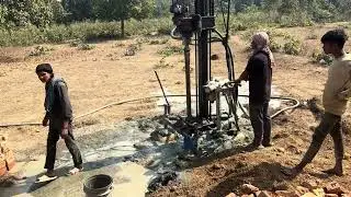 New technology Borwell drilling mechine 