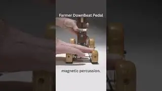 Farmer DownBeat Pedal Magnet Close-Up