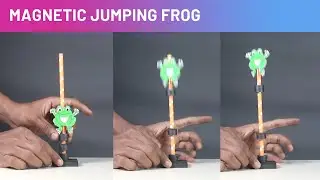 Magnetic Jumping Frog | ThinkTac | DIY Science