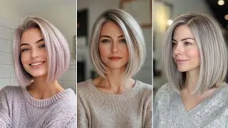 Chic & Modern Looks For Silver Hair 2026 💇 Growing Out A Pixie To Bob In 2026! Viral Hairstyle