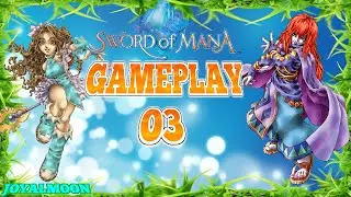 Sword of Mana (Hero&iacute;na) Gameplay #03_Hacia Villa Vinquette