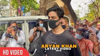Aryan Khan की खामोशी arrives at NCB Office | Latest Video | Shahrukh Khan son