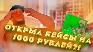 ОТКРЫЛ КЕЙСЫ НА 1000Р НА EVOLVE RP ЧТО ВЫПАЛО ?