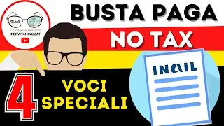 BUSTA PAGA 2021 ➡ 4 VOCI 