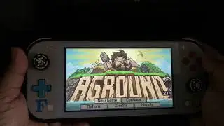 Nintendo Switch lite - Aground - Indie game - Survival Crafting Mining Building - gameplay