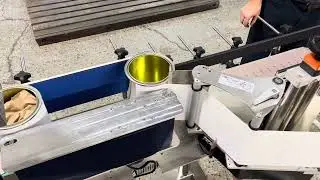 Gallon Paint Can Labeling Machine , Automatic Can Labeler - JDA