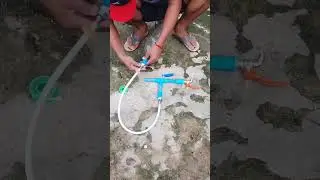 he fix water low pressure without electricity #shorts #diy #foryou