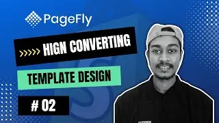 🚀 Shopify Landing Page Template Design For Blender Product Using Pagefly Page Builder!!