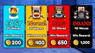 ZAGRAŁEM W ZUPEŁNIE *NOWE TRYBY* w SKIBIDI TOWER DEFENSE w ROBLOX