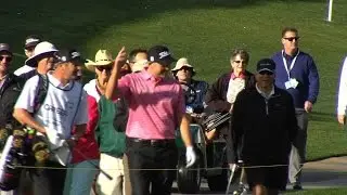 Bill Haas holes approach for eagle at CareerBuilder Challenge