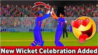 New Wicket Celebration Added In Real Cricket 22 || Rc 22 New update 🤩🔥