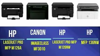 Best LASER Printer | HP MFP M1126NW | MFP M126A | CANON IMAGECLASS MF3010 | MFP 136NW LASER PRINTER
