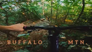 These Trails get Real Steep, Real Fast... Buffalo mountain