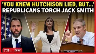 'You Disgust Me': GOP Destroys Jack Smith At Fiery Hearing; Arctic Frost Subpoenas Panned
