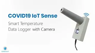 COVID19 IoT Sense - Wall Mount IoT Camera Thermal Scanner #IoT #COVID19 #ThermalScreening