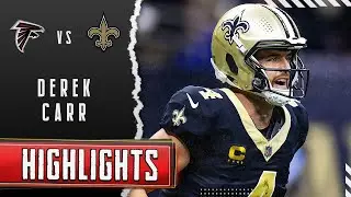 Derek Carr Best Plays vs Falcons | Week 18 Highlights