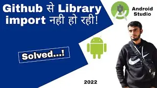 Old Dependency import not working android studio | Android Studio Not Importing Libraries Github