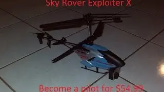 AviationVlog Become a Pilot for $54.99 Sky Rover Exploiter X Unboxing  Flyboy Steven Gopro flight