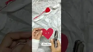 Money Card making&hearts;️ very easy, 😻 #diy #money #heartcard #cutepapercraft ✨🖤 try it..🦋