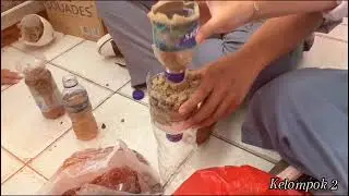 CARA PEMBUATAN FILTER AIR DENGAN BOTOL || P5