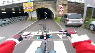 VTT DH URBAIN/GROS RASSEMBLEMENT/Rencontre abonn&eacute;s de Strasbourg