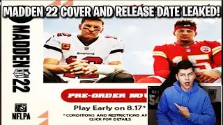 MADDEN 22 COVER ATHLETES AND RELEASE DATE LEAKED! MAHOMES AND BRADY COVER LEAKED! | MADDEN 22