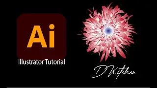 Illustrator Tutorial - Easy way l Blend Tool l Tweak Effects l Paper Flower work l Lesson l