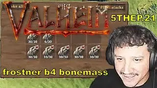 🔴 LIVE: FROSTNER B4 BONEMASS! 5thEP.21 #valheim