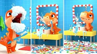 Baby Dinosaur Bath Time Song 🦖🛁 | Fun Bath Song for Toddlers