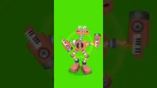 Rare Wubbox With Fire Haven Wubbox’s audio (Green Screen)