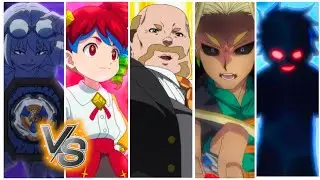 MUMMY! Mummycurse Vs Crimsongaruda, Golemrock, Impact Drake, Shadow Dransword! Bey X Battle ベイブレード 