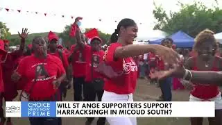 WILL ST ANGE SUPPORTERS SUPPORT HARRACKSINGH IN MICOUD SOUTH?