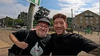 Meeting Johnny Vegas in Hebden Bridge | My First YouTube Video