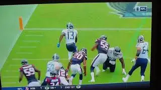 Taywan taylor shakes tyrann mathieu for the touchdown! Titans vs Texans 9-16-18