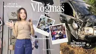 VLOGMAS 3: Busy Business Days, Christmas Parties & a Scary Moment