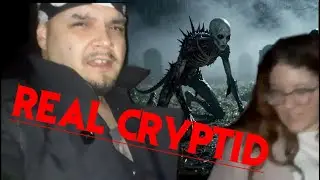 Встреча с криптидом на кладбище с привидениями